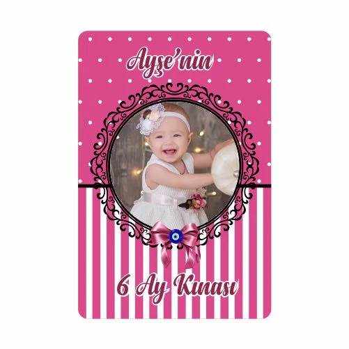 6 Ay Kınası Temalı Magnet